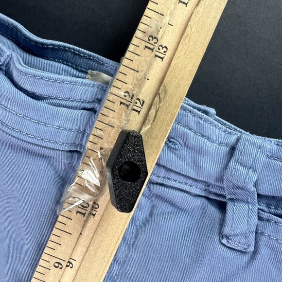 Marine Layer Pants Women's 33x27* Bridget High Rise Wide Leg Crop Blue Tag 14 - Picture 15 of 16